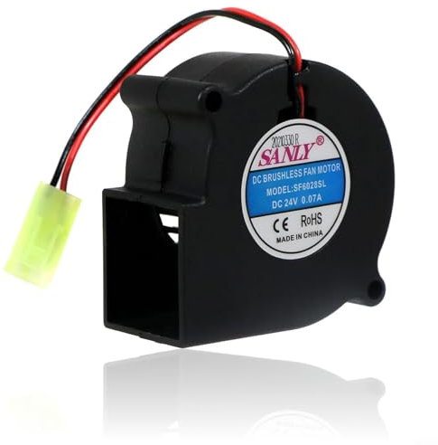 ChicBosomn Fire Fan For Dimplex SF6028SL 24V DC Electric Fire Fan Motor For Dimplex Electric Fire Brushless Fan Motor Unit