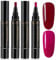 nail glue,super glue,2 Colors Nail Polish Pens,3 In 1 Gel Nail Polish Pen,Nail Art Pens,Nail Poli-sh Ge-l Pen,N-ail Varnish Pens,Nail Po-lish Gel for Women,Portable N-ail Art Graffiti P-en