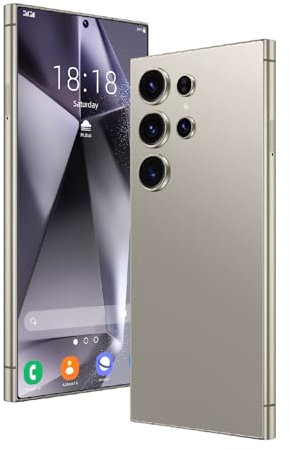 Fine Life Pro Téléphone Android déverrouillé avec Support 4G LTE - FDD TDD, écran de 6,75 Pouces, 3GB RAM + 64GB ROM/TF 256GB, Double Photo 5MP + 16MP, Double Carte SIM, Lunette métallique (4grey)