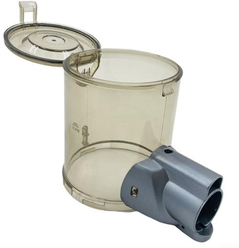 Depósito de polvo inalámbrico para aspiradora, vaso de polvo de 0,6 L, con diseño vacío rápido, atrapa eficazmente las chinches, el polvo, protege el motor de vacío, para Greenote GSC50