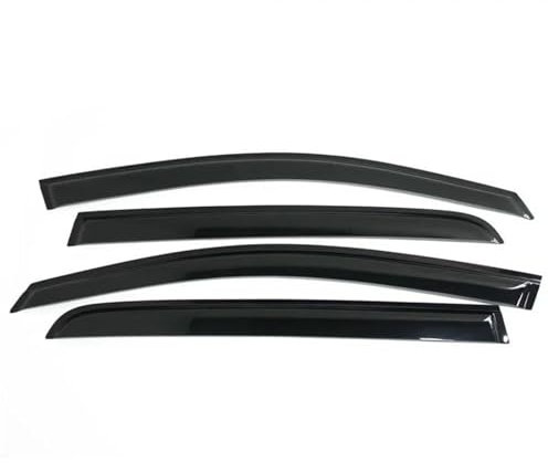 ETEKGVYVA Kfz-Heckscheiben Windabweiser Für VW Für Golf 5 V MK5 Für TDI Für GTI Für R32 2004 2005 2006 2007 2008 Sonne Regen Visier Seitenfenster Windabweiser Regenschutz Windabweiser