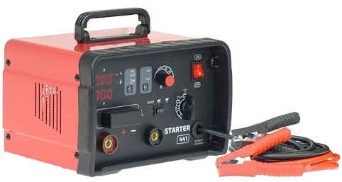 IDEAL I-Starter 441 - Cargador de batería con arranque, 12/24 V, 40 A/400 A, para AGM, Gel, EFB, arrancador profesional para coches y camiones Bestschweissen.de
