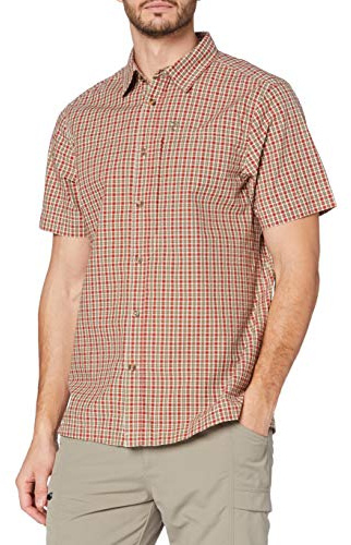 Fjällräven Svante Seersucker Shirt, S, Green