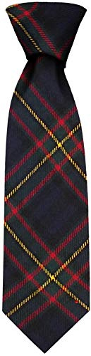 I LUV LTD Gents Neck Tie Gillies Modern Tartan Lightweight Scottish Clan Tie