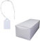 1.000 Hängeetiketten mit Faden Karton 22x35 mm weiss | PB-Onlinehandel
