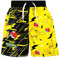 Pokemon Badehose Jungen | Pikachu Badehose Für Jungen | Pokeball Schwimmshorts Kinder | Badeshorts Pikachu | 128