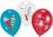 Ballons/Luft-Ballon/Statement-Balloon HURRA ICH BIN EIN SCHULKIND Schulanfang Schul-Anfang Erster Schul-Tag Dekoration Einschulung Mädchen & Junge-n mit Schul-Tüten-Motiv 6 Luft-Ballons