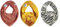 Pippi Baby Halstuch 3er Set Baby Halstücher Dreieckstücher Lätzchen (Redwood)