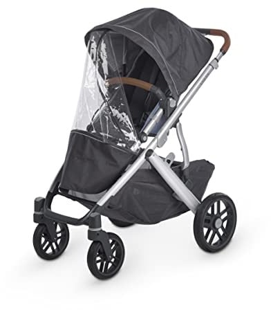 UPPAbaby Performance Rain Shield for Vista and Cruz Strollers / Waterproof and Windproof Coverage / Ventilated Design / Quick Attachment / Easy Access to Child