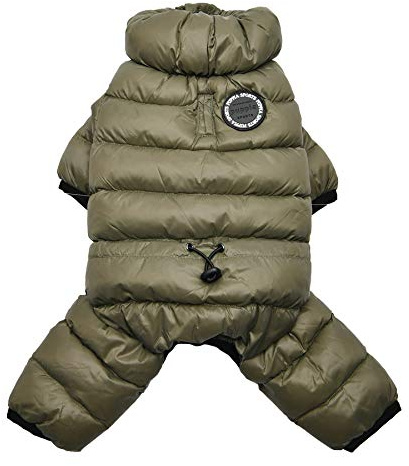 Puppia 8809724544997 Ultralight Jumpsuit B/Khaki/S, 800 g