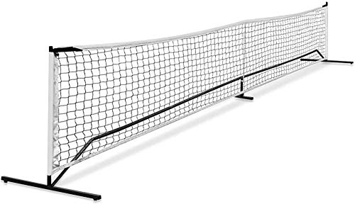 6,7 m Volleyballnetz für Garten, Badminton, Pickleball, Übungsnetz, tragbares Pickleballnetz, Badmintonnetz, Volleyballnetz, Tennisnetz.