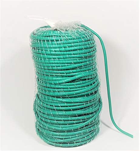 Toute culture macaron fil élastique pour arbres. Pelote de 1 kg de 5,00 mm. de diamètre. PVC extensible pour l'enterrement ou l'enterrement de vigne, arbres ou plantes.