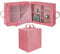 ONVAYA® Aufbewahrungsbox | rosa | vielseitiger Multifunktions-Organizer | Aufbewahrungstasche aus Stoff | ideal für Spielzeug oder Koffer Organizer | Organizer-Box