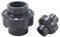 bzcemind 1 pcs Union Coupleur Coupleur Connecteur PVC Convient au système hydroponique d'irrigation de Jardin,Inner Dia.40mm