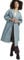 ICHI IHJANNET JA2 Damen Wintermantel Wollmantel Winterjacke mit Reverskragen Taschen und Gürtel, Größe:40, Farbe:Abyss (164404)
