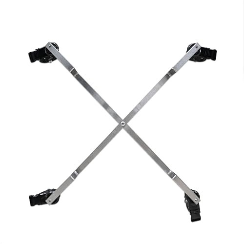 Grillrost.com Das Original Edelstahl Rollwagen für Feuertonnen - Mach Deine Feuertonne mobil