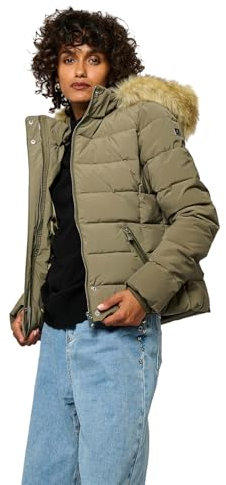 Kaporal Femme Dibby_mibby_parent Veste Pour Coupe Regular, XXL Modèle Mibby, Couleur Khaki, Taille L, Kaki, L EU