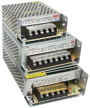 COKYIS Alimentation à découpage Fonte AC 110~220v Changement à DC 9V 6V 3V 3a 4a 5a10a20a30a40a50a60a12W60W150W360W smps LED Fuente de poder (Size : 6V4A24W)