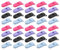 Plastik -Hosendrap -Schnuller -Clip -Schnuller -Gurthalter Farbe Baby Dummy -Schnuller Clips für Baby Schnuller, Lätzchenklammern, DIY -Kunsthandwerk 50 Stcs, Baby Dummy -Schnuller Clips