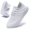 UNQWQZ Chaussures Femme été Running Confort Basket Femme Légères Chaussures de Sport Fitness Course Intérieur & Extérieur Blanc 39