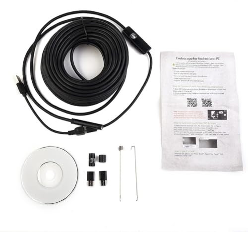 15m50 Rohr Inspektionskamera Wasserdicht Kanalisation Abflussreiniger Endoskop Video Ft