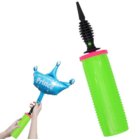 1 Pcs Handheld Balloon Pump,Balloon Manual Pump Blower Pump,Effortlessly Hand Manual Inflator for Party Decoration Balloons, Arch Kit, Garland, Foil & Confetti Balloon(Green)