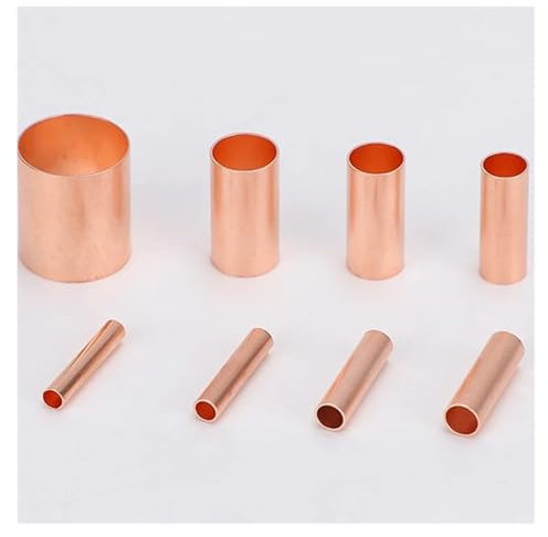 GT Copper Connecting Pipe Wire Connector Cable docking Small Copper Tube Wire middle Joint Quick Crimping terminal 1.5/2.5/3/4(2.5mm 100Pcs)