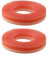 2Pcs Track Saw Guide, Guide Rail Splinter Guard, Rubber Splinter Guide, Guide Rail Splinter Replacement Strip SP5000, For Track Saw Guide Rail