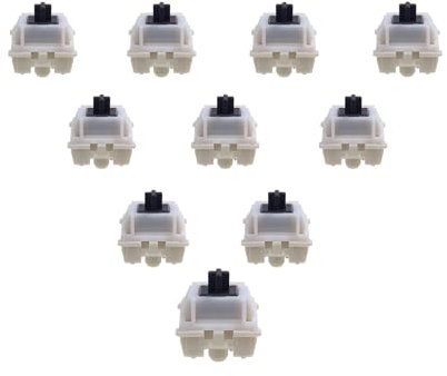 GK GAMAKAY Pluto Tactile Mechanical Keyboard Switch, GamaKay Switch 5 Pin Pre-lubed Switches for DIY Mechanical Gaming Keyboard (Pluto Swicth-90Pcs)