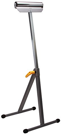 Servante d'Atelier Pliante avec Rouleau, 68-108 cm de Hauteur Réglable, Capacité 60 kg, Support Mobile pour Machines