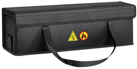 Tuesoa E-Bike Lithium Battery Explosion-Proof Charging Bag: Fireproof and Waterproof Storage