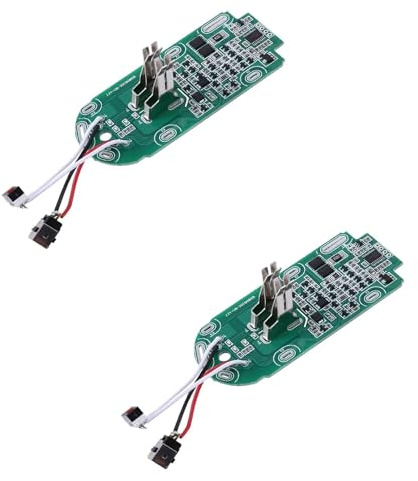 2X 21.6V Li- Battery Protection Board Replacement PCB Board,Compatible for Dyson， V8 Vacuum Cleaner Circuit Board