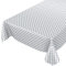 ANRO Wachstuchtischdecke Wachstuch Wachstischdecke Tischdecke Wachstuchdecke Karo Kariert Grau 120x140cm
