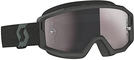 Scott Primal MX Goggle Cross/MTB Brille schwarz/silberfarben Chrom Works