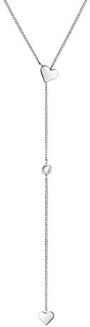 Tamaris Damen Halskette in Silber aus Edelstahl TJ-0028-N-60