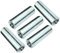 AERZETIX - C49685 - Satz von 5 Verbindungsmuttern M6xM8x40mm mit gewinde - distanzmuttern langmuttern verbindungsmuffe zylindrisch verlängerung - reduzierender adapter