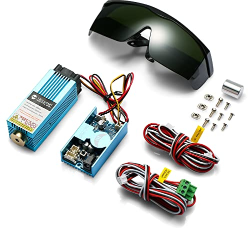 Genmitsu Kit modulo laser luce blu-viola 5.5W 450nm per Genmitsu CNC macchina di fresatura/incisione PROVerXL 4030/6050 Plus, 3020-PRO MAX & 3018-PRO