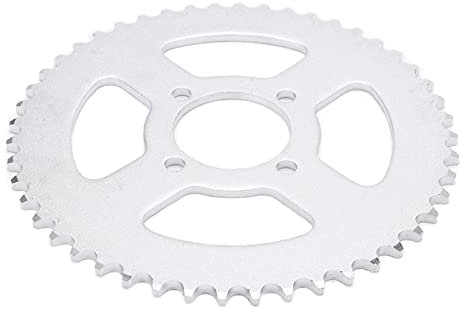 Alomejor Sprocket 420 52mm 48T Piñón de Acero de Cadena Trasera Kit de piñón de Rueda Dentada Dirt Bike Sprocket Reemplazo para Bicicleta eléctrica Kart Motocicleta