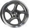 MB Design Felge TURBO 9.0Jx19 ET42 5x108 Glanzgrau poliert kompatibel mit Ford Focus Kuga Mondeo Puma ST Puma