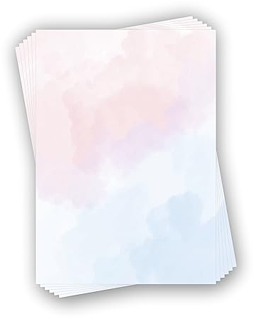 Briefpapier Pastellwolke DIN A4 (20)