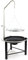 HEAT Outdoor Living Pendal – Braciere Con griglia – Braciere da Giardino – Braciere per esterni & braciere – Braciere in Acciaio verniciato – Braciere per il Giardino – 76 x 76 x 136 cm'