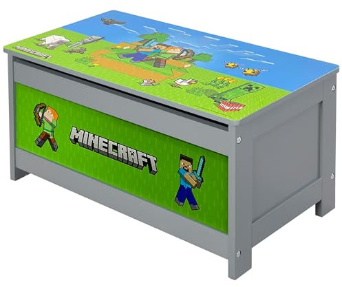 phoenix group MINECRAFT - Sitzbank, Truhe mit Stauraum und Klappe