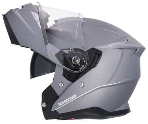 Shiro Helmet Casco Modular FF950 Discover Titanium Mate (M 57/58)