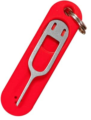Herramienta de extracción de tarjeta SIM, herramienta de extracción de agujas para tarjeta SIM, llavero extraíble, lápiz expulsor para la ranura de la tarjeta SIM, herramienta para abrir el kart