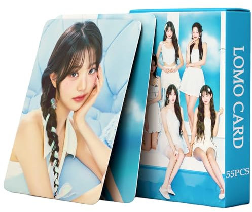IVE Photocards K-POP IVE ALIVE Album-Fotokarten, 55 Stück, IVE CRUSH Lomo Karten, IVE Merch Wonyoung Fotokarten