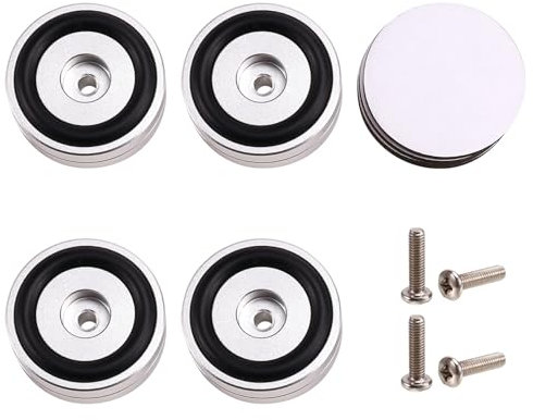 Ozkssdrnl Piedini isolanti per giradischi HiFi, 4 pezzi, per amplificatore/altoparlante/giradischi, 40 x 15 mm,
