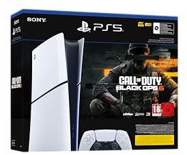 Playstation Sony, Pack Console PS5 édition Numérique, avec 1 Manette Sans Fil DualSense + jeu Call of Duty : Black Ops 6 (code de téléchargement)