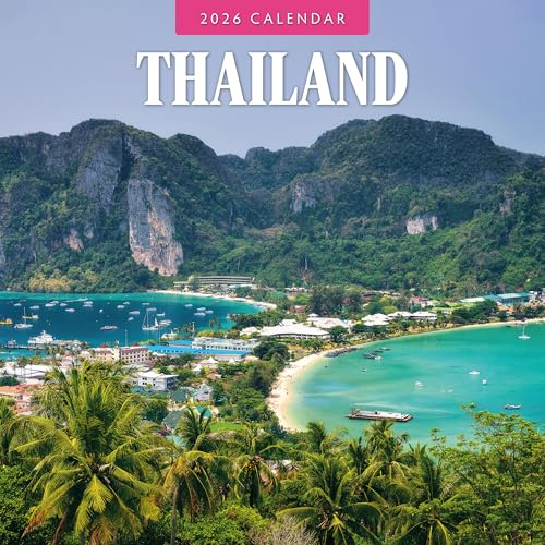 Thailand - Wandkalender 2026 quadratisch - von Red Robin Publishing