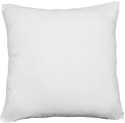 Haus und Deko Polyester Füllkissen Kissenfüllung weiß Dekokissen Sofakissen eckig Kissen ca. 55x55 cm
