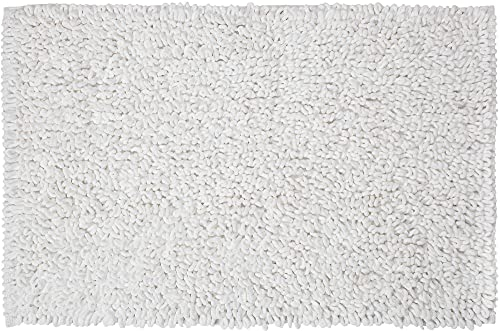 Sealskin Badteppich Twist, weiß, 90 x 60 cm